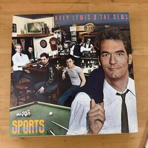 Huey Lewis And The News– Sports Vinyl Record VG+ P7